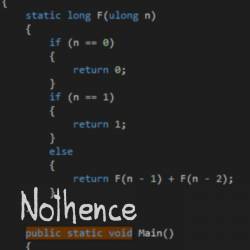 Nothence : Public Static Void